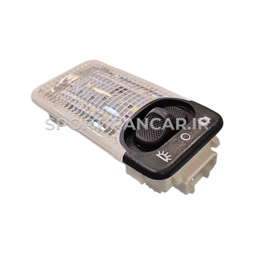 چراغ سقفی سمند سفید یخی چراغ سقفی سمند سفید یخی