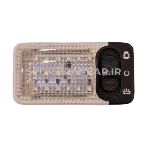 چراغ سقفی سمند سفید یخی چراغ سقفی سمند سفید یخی