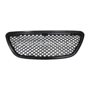 جلو پنجره تیبا طرح زنبوری مشکی