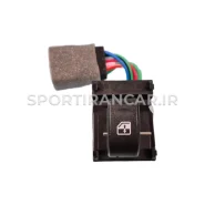 کلید شیشه بالابر تک پل تیبا