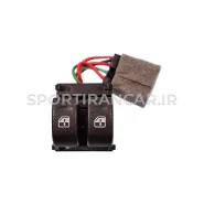 کلید شیشه بالابر دو پل تیبا