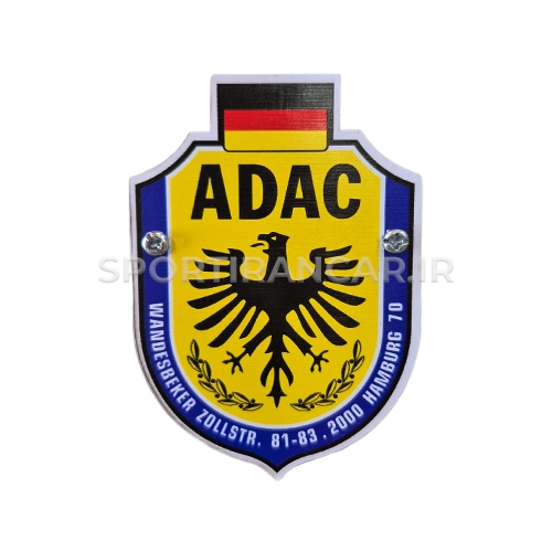 آرم خودرو طرح آلمان ADAC زرد